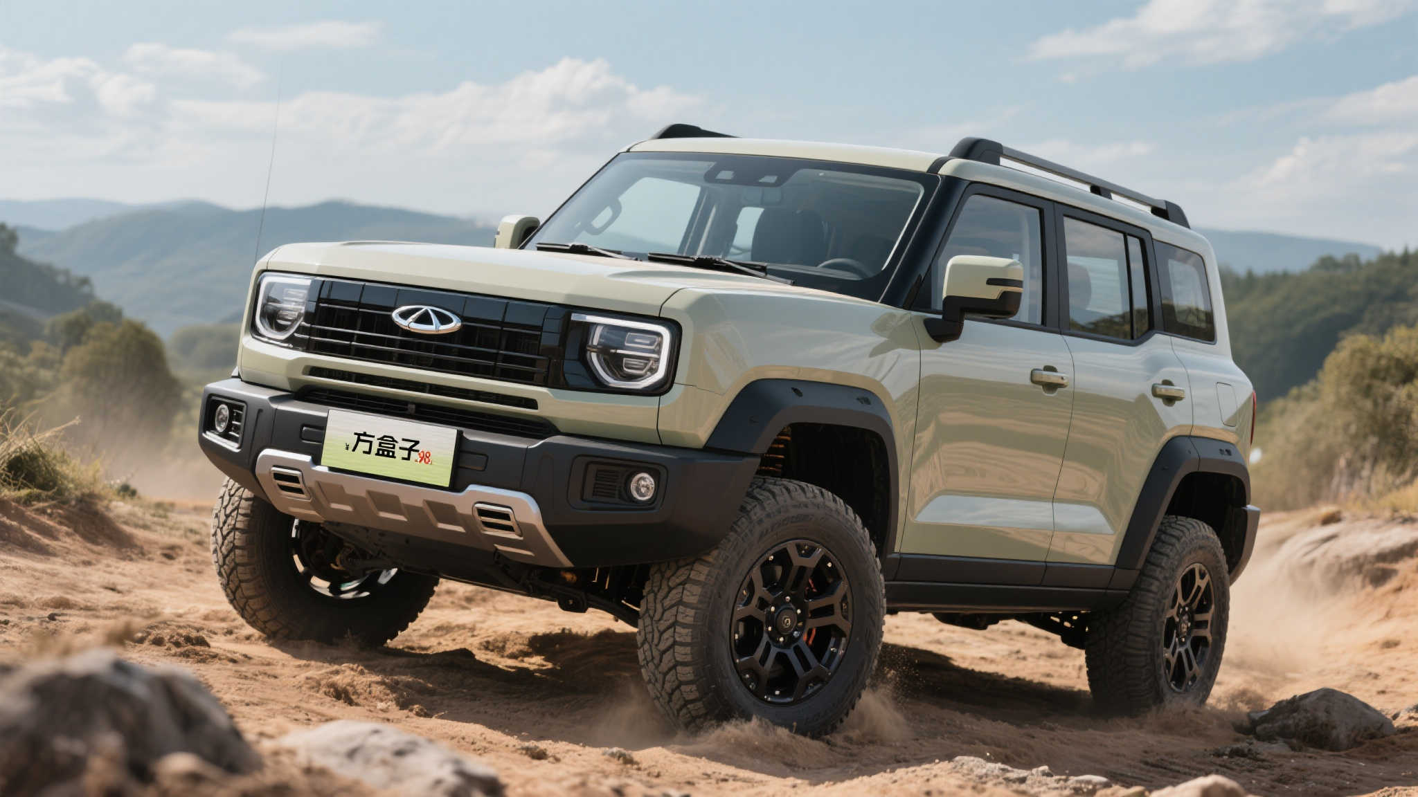 奇瑞推出9.98万元四驱方盒子，配坦克调头功能，诚意满满！